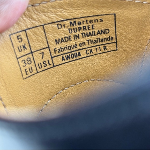 Dr. Martens Black Oxfords with Air-Cushioned Sole - Picture 11 of 11